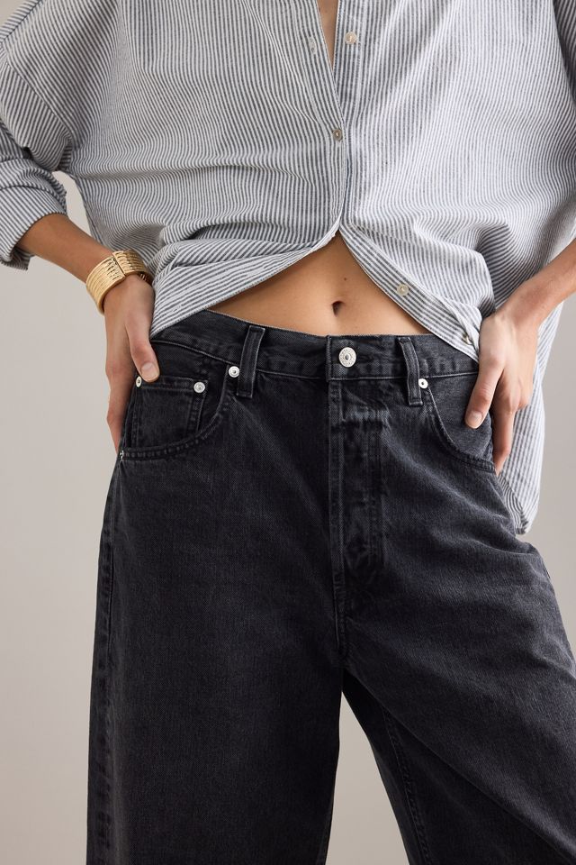 Jeans taille haute raccourcis à ourlet brut Citizens of Humanity Ayla #5