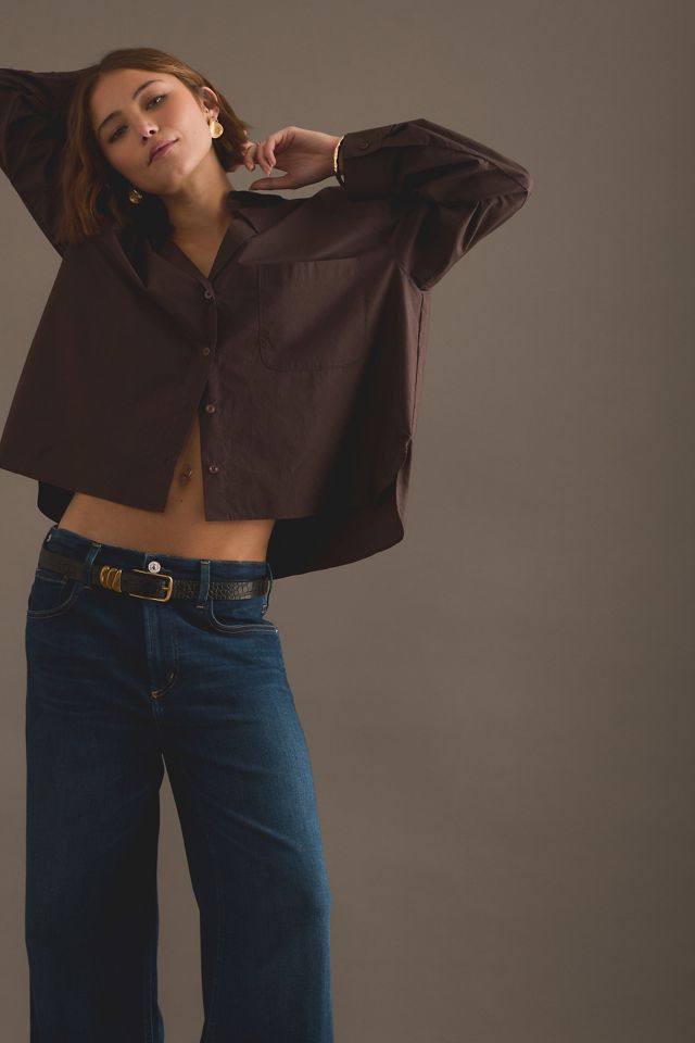 Citizens of Humanity Lyra Wide-Leg Crop Jeans #4
