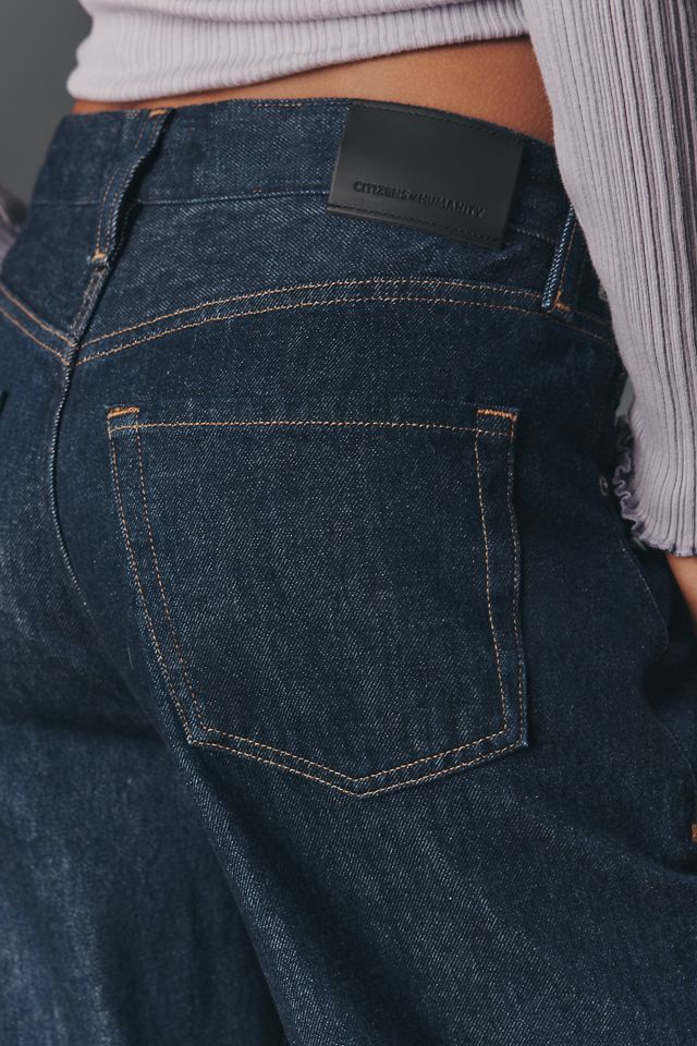 Citizens of Humanity Lindz Low-Rise Wide-Leg Jeans #4