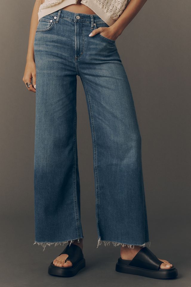 Citizens of Humanity Lyra High-Rise Crop Wide-Leg Jeans #1