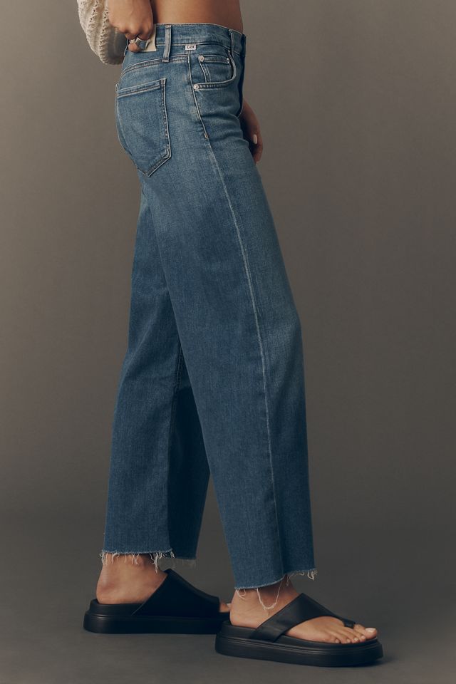 Citizens of Humanity Lyra High-Rise Crop Wide-Leg Jeans #4