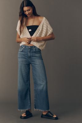 Citizens of Humanity Lyra High-Rise Crop Wide-Leg Jeans