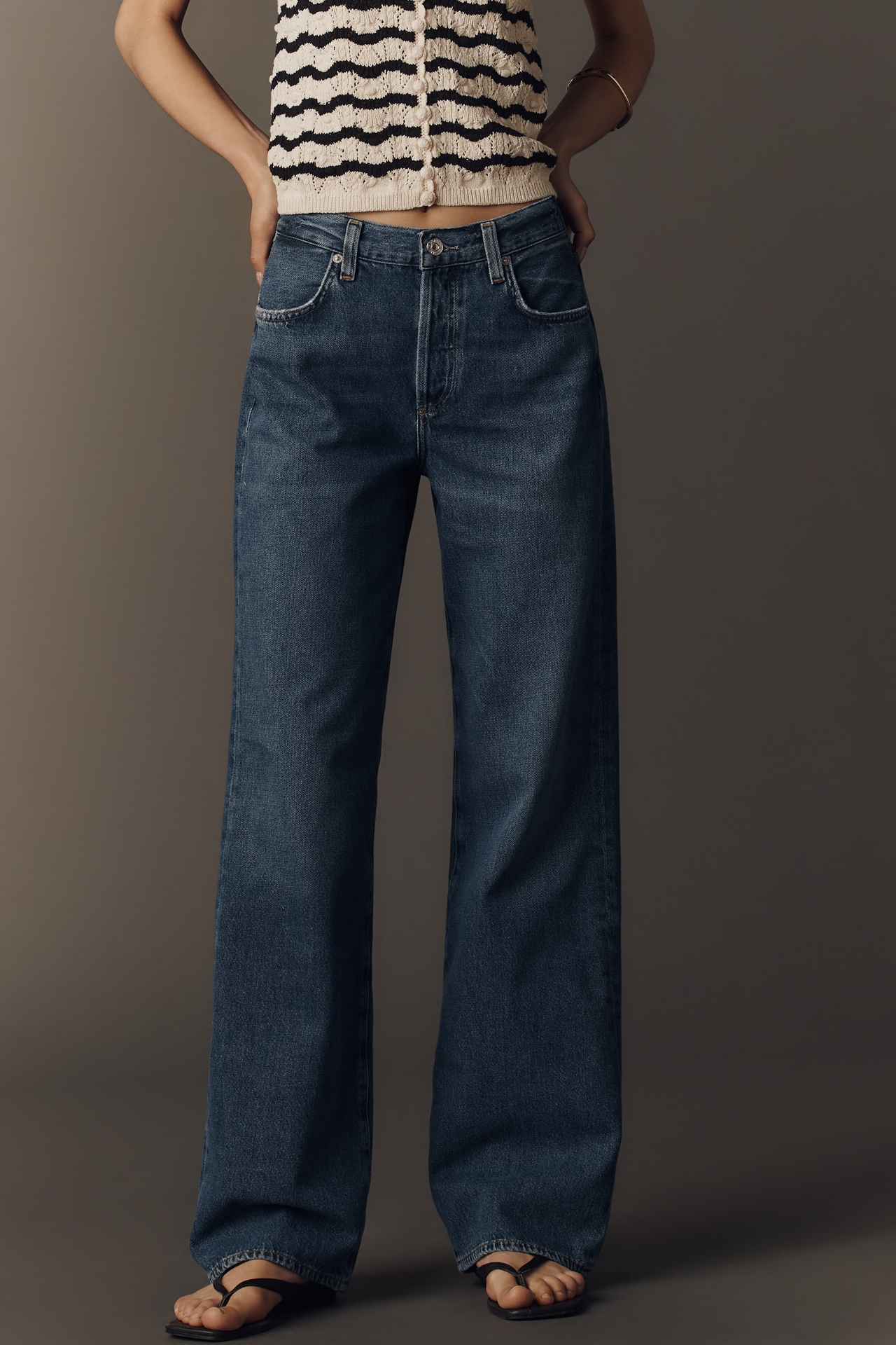 Citizens of Humanity Annina High-Rise Straight-Leg Jeans