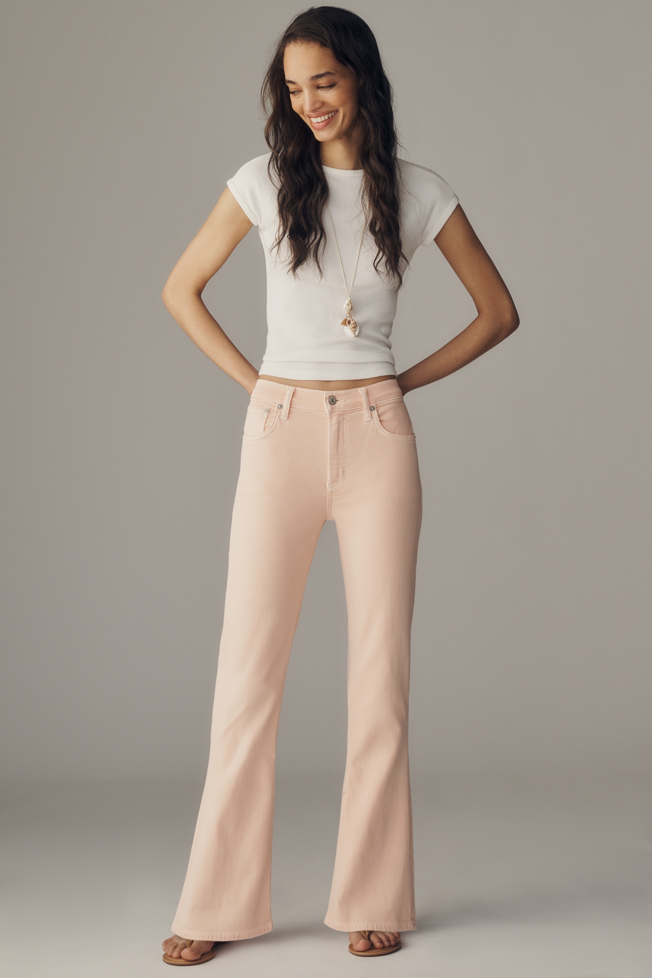 Citizens of Humanity Goldie Mid-Rise Kick Flare Jeans