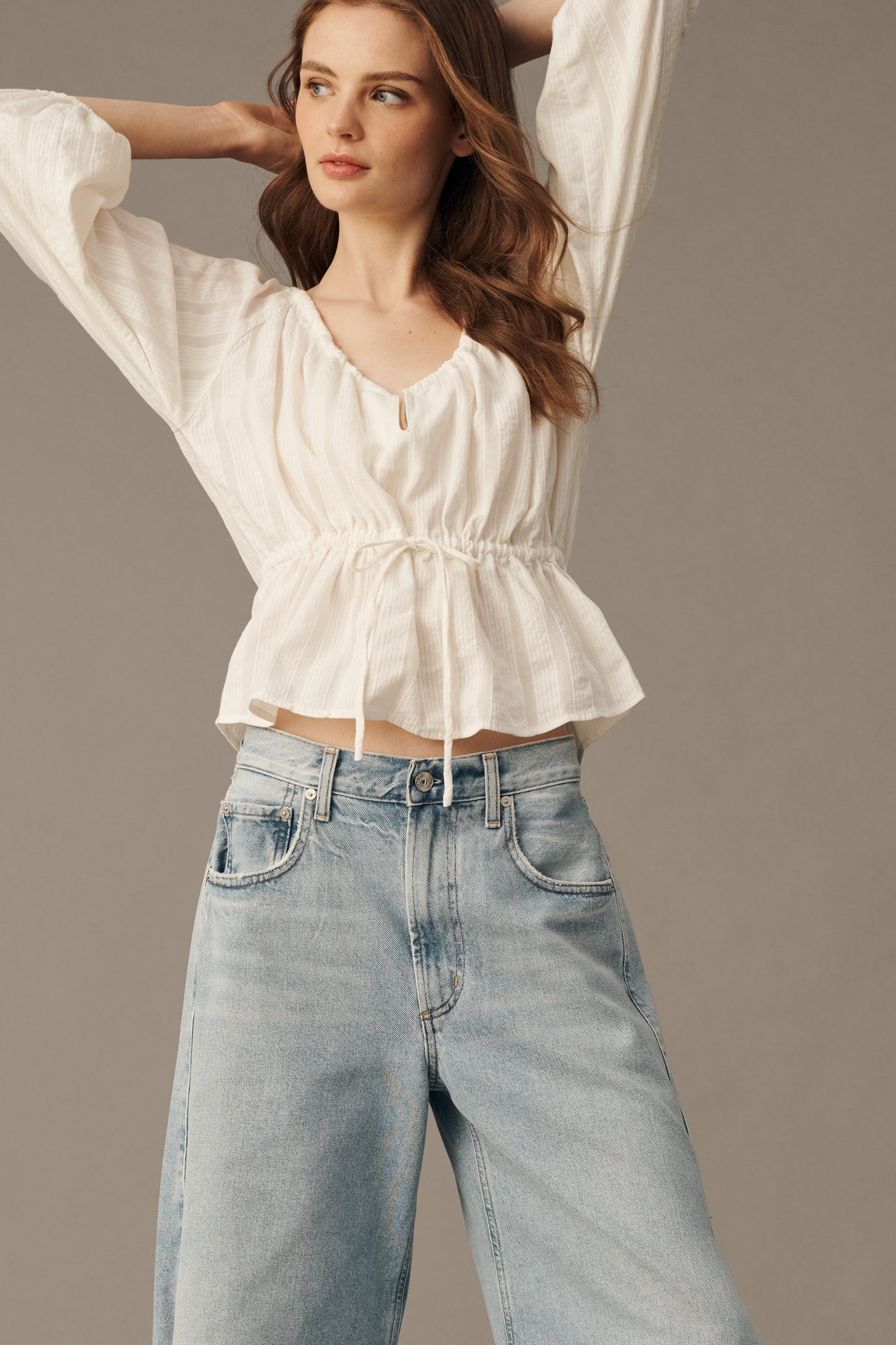 Citizens of Humanity Tulip High-Rise Tapered Jeans