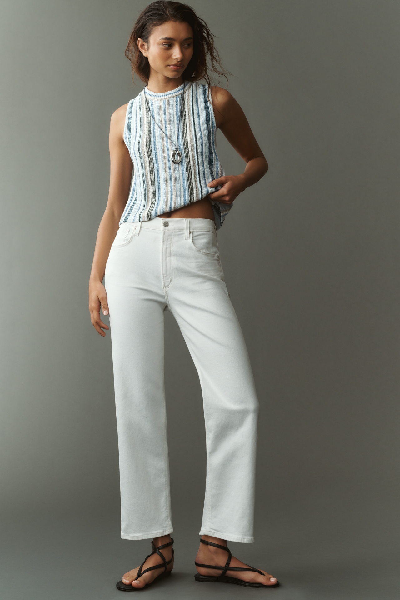 Citizens of Humanity Palma Ankle High-Rise Straight Leg Jeans