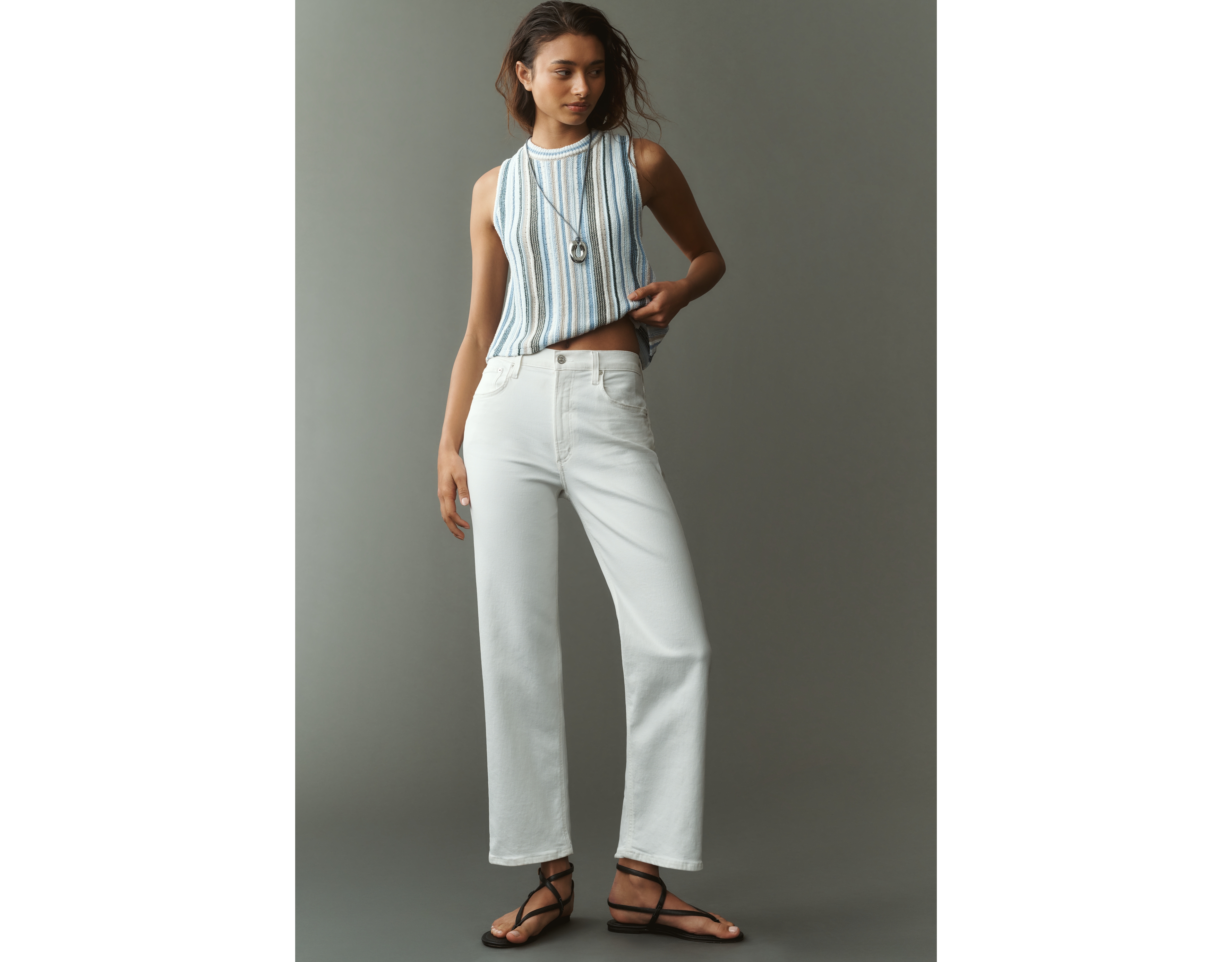 Citizens of Humanity Palma Ankle High Rise Straight Leg Jeans