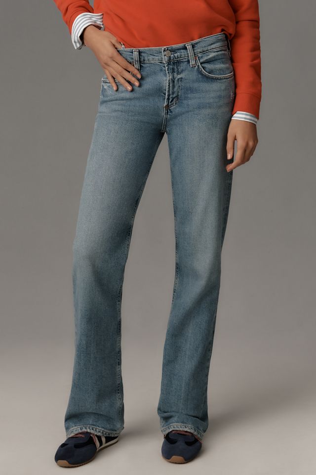 AGOLDE Low-Rise Slim Straight-Leg Jeans #1