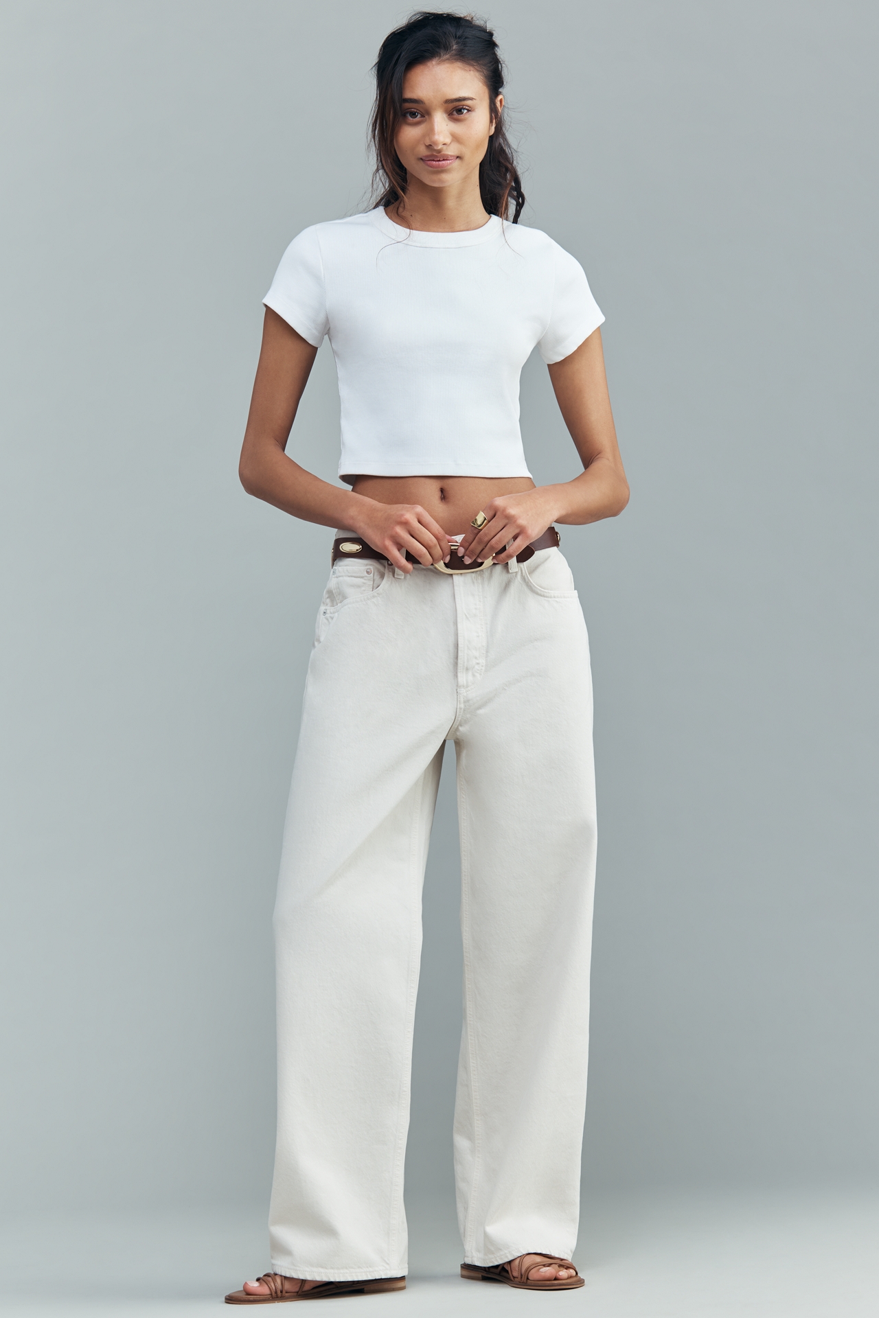 AGOLDE Low-Slung Baggy High-Rise Jeans