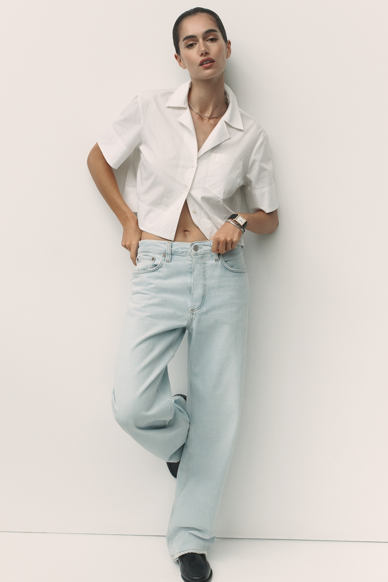 AGOLDE Low-Rise Loose Jeans