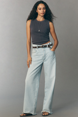 AGOLDE Lyonne High-Rise Wide-Leg Jeans | Anthropologie