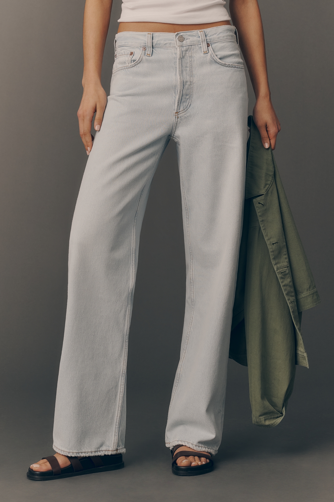 AGOLDE Arch High-Rise Tapered Jeans