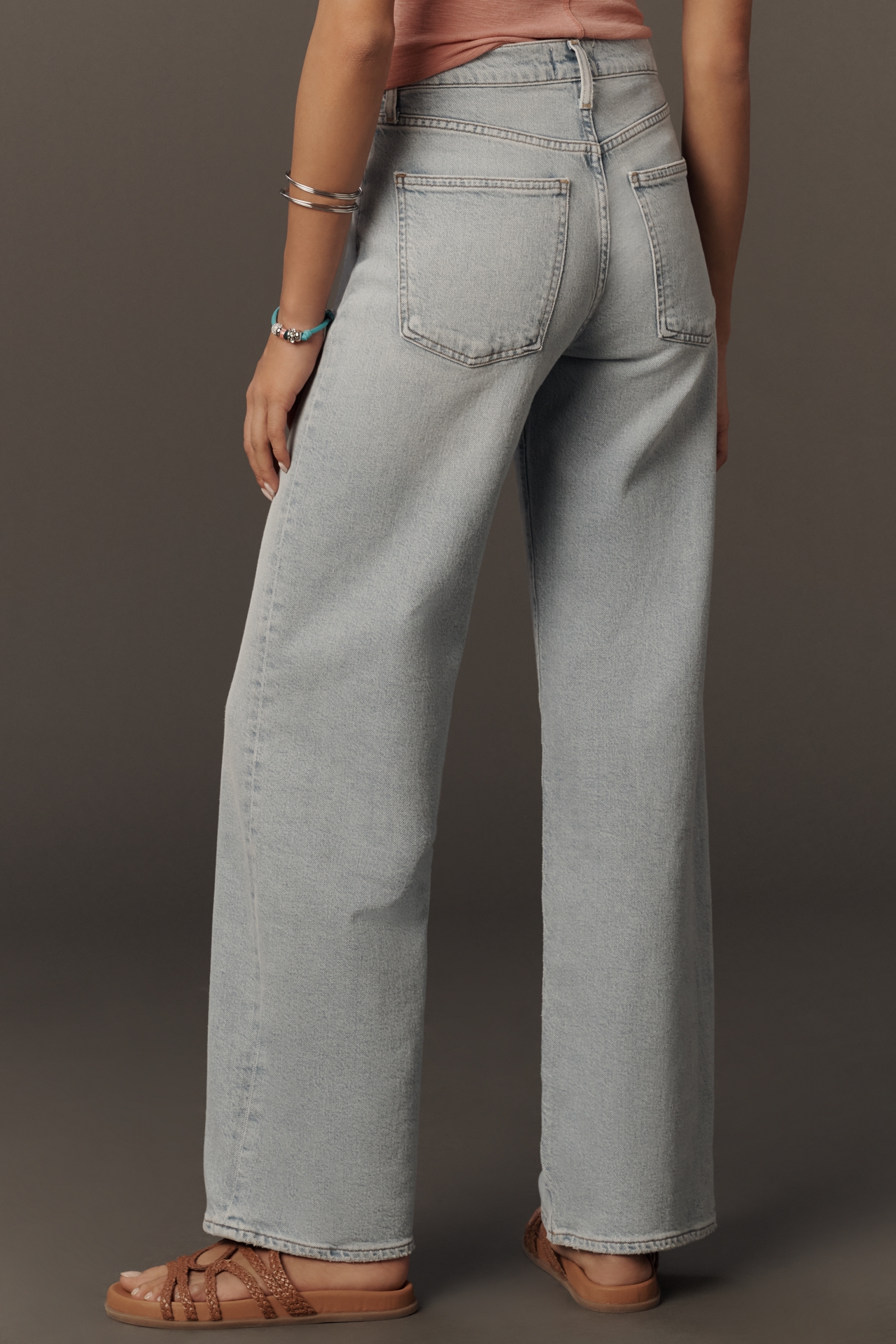 AGOLDE Harper High-Rise Wide-Leg Jeans