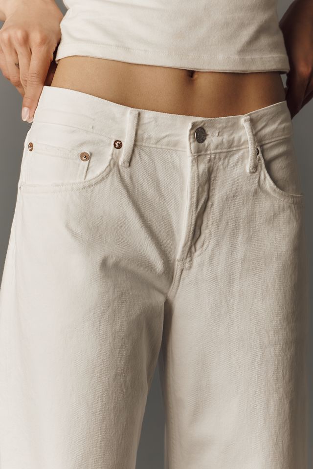 AGOLDE Low-Rise Loose Wide-Leg Jeans #4