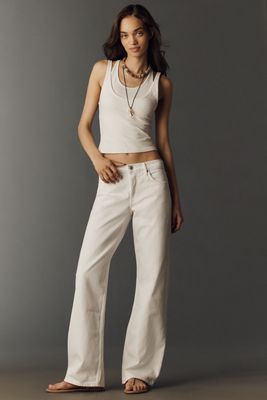 AGOLDE Low-Rise Loose Wide-Leg Jeans