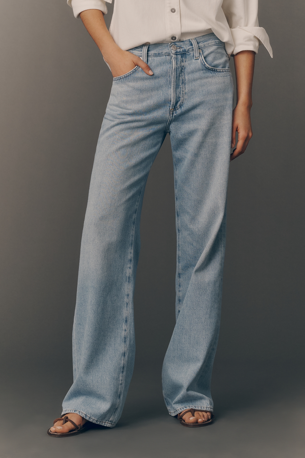 Citizens of Humanity Annina High-Rise Straight-Leg Jeans