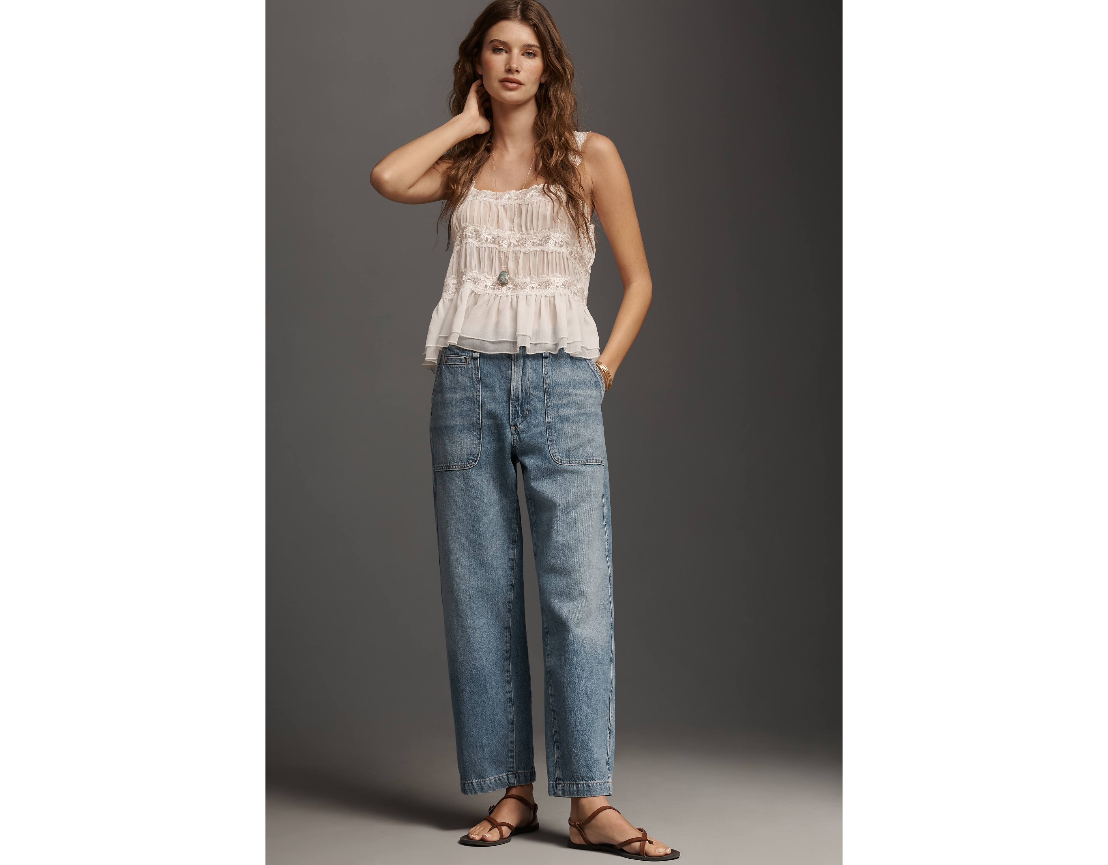 Citizens of Humanity Winslow Utility Ankle High-Rise Relaxed Straight-Leg Jeans