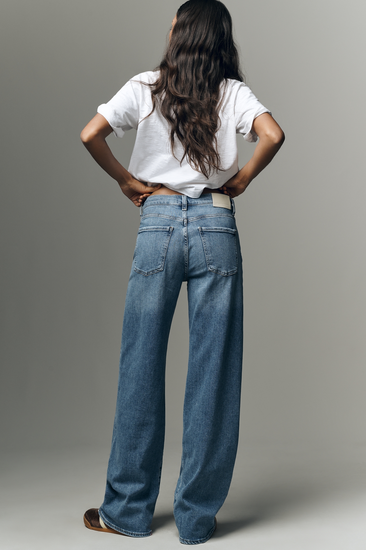 Citizens of Humanity Annina High-Rise Wide-Leg Straight Jeans