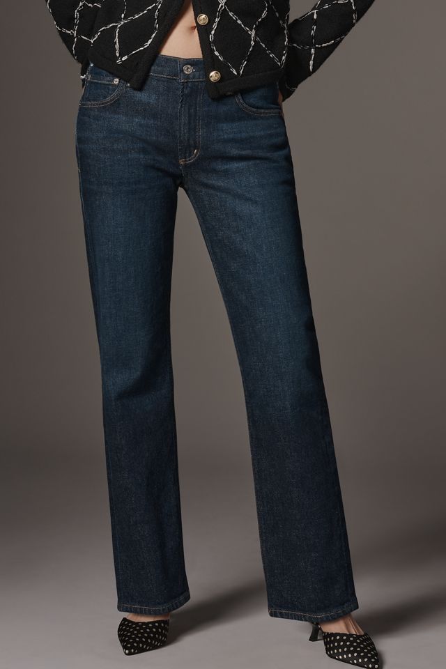 Citizens of Humanity Anissa Mid-Rise Straight-Leg Jeans #1