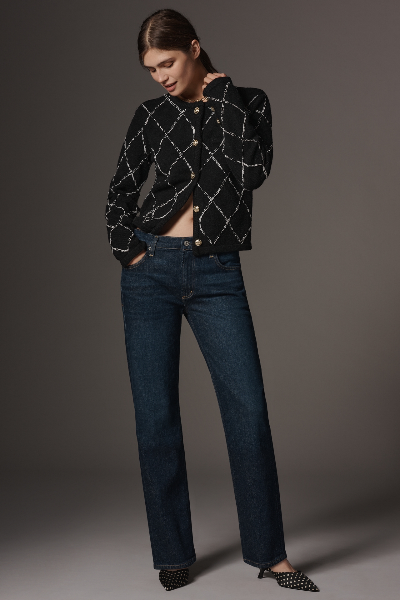 Citizens of Humanity Anissa Mid-Rise Straight-Leg Jeans