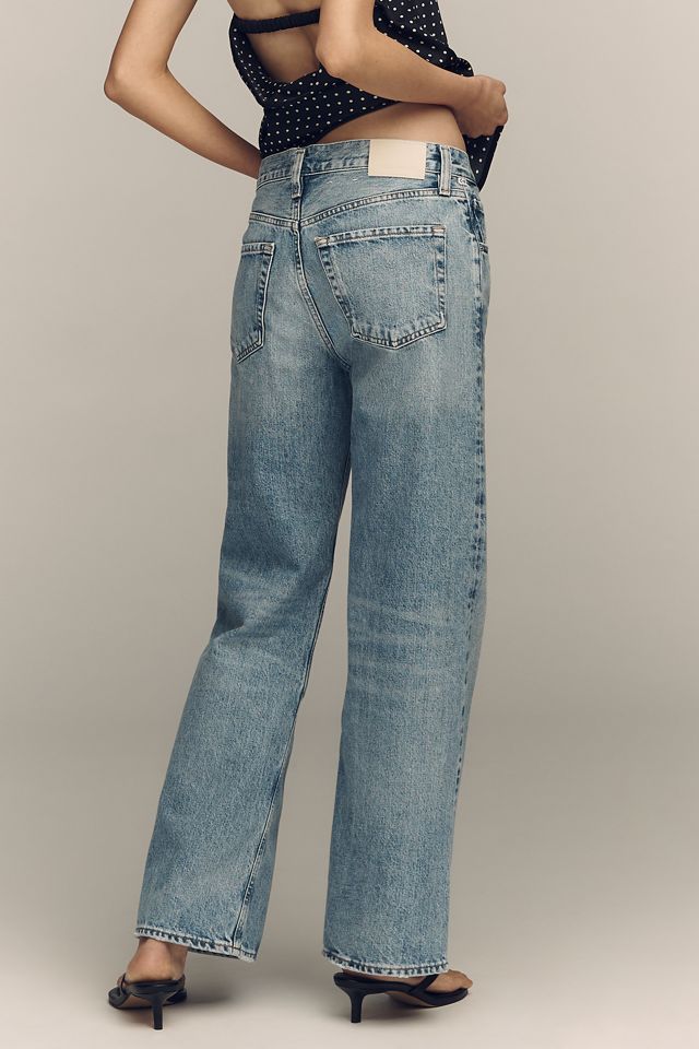 basisbroek 希少　ベスト Citizens of Humanity Lindz Mid-Rise Straight Jeans | Anthropologie