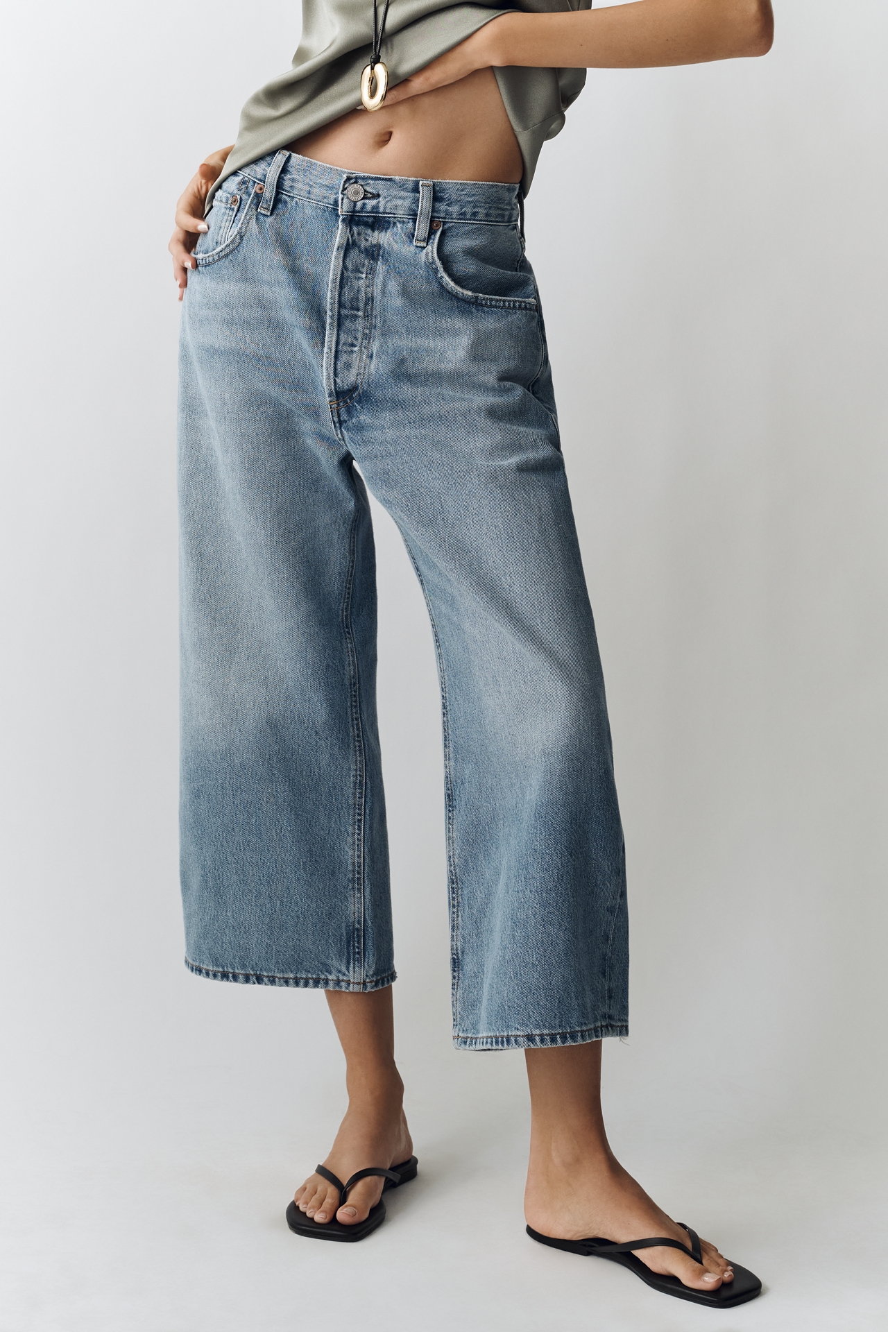 Citizens of Humanity Vintage High-Rise Culotte Jeans