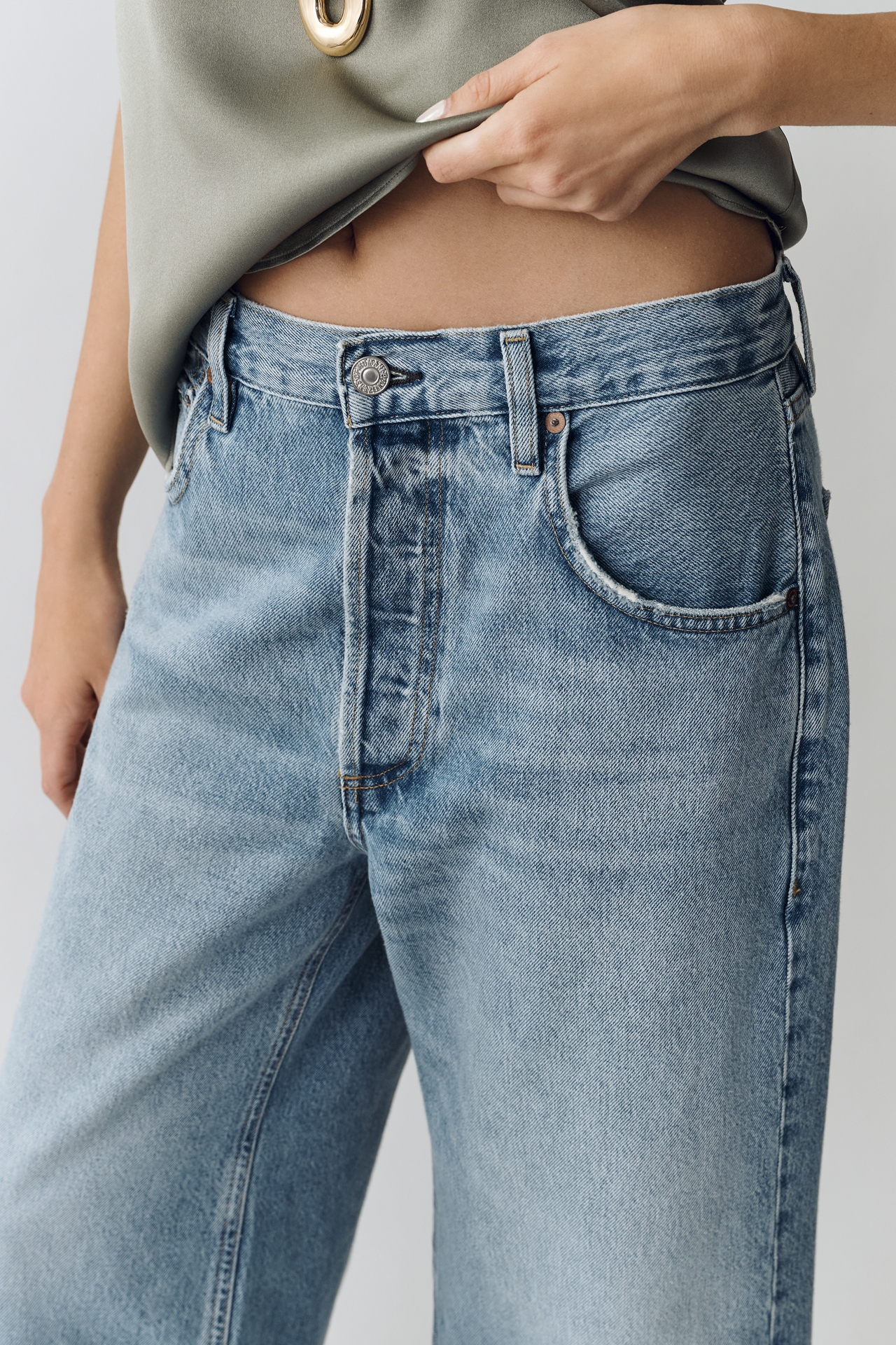Citizens of Humanity Vintage High-Rise Culotte Jeans
