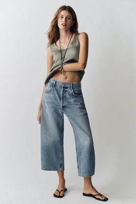 Citizens of Humanity Vintage High-Rise Culotte Jeans
