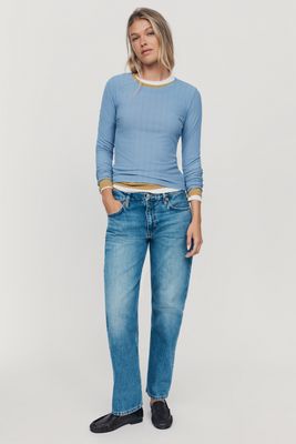 Citizens of Humanity Anissa Low-Rise Straight Jeans