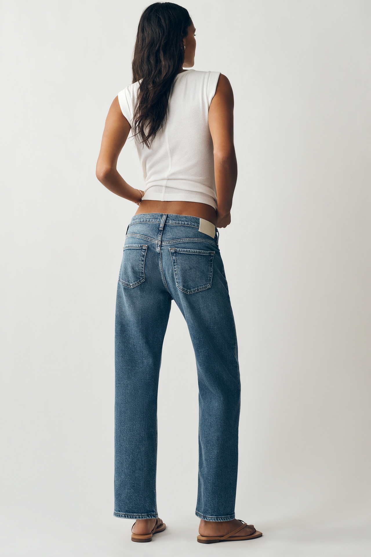 Citizens of Humanity Anissa Low-Rise Straight Jeans