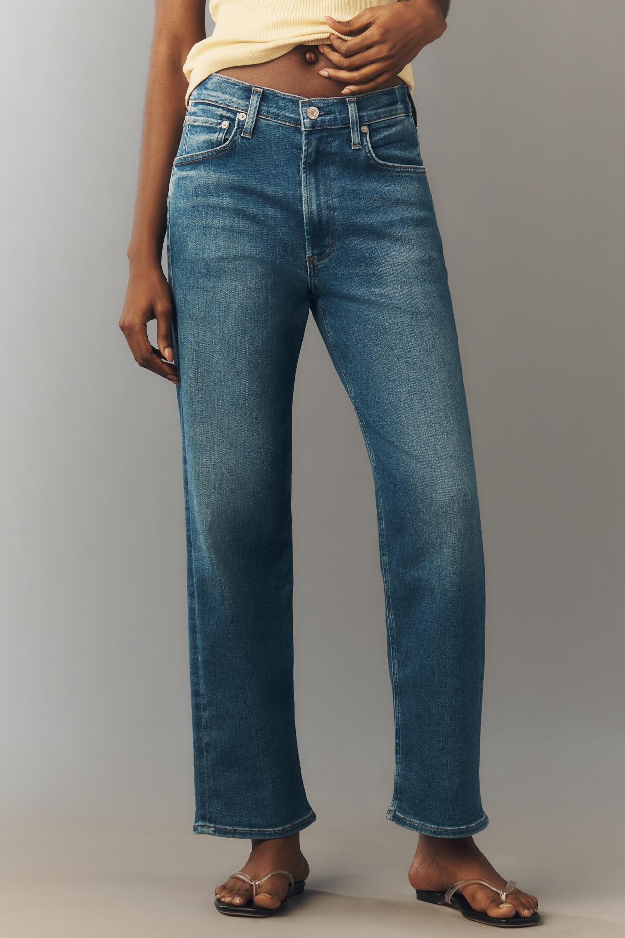 Citizens of Humanity Palma High-Rise Straight Jeans