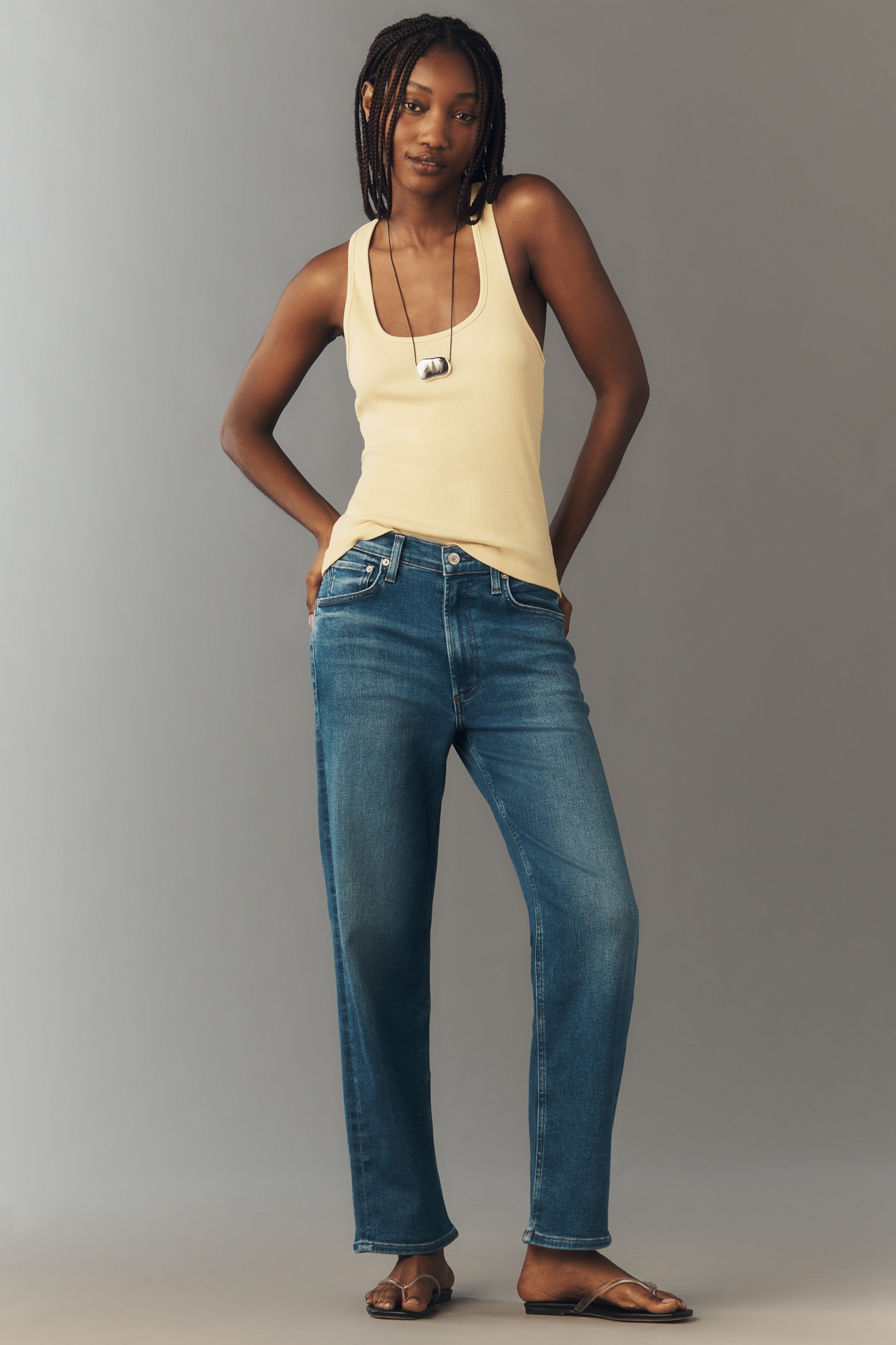Citizens of Humanity Palma High-Rise Straight Jeans