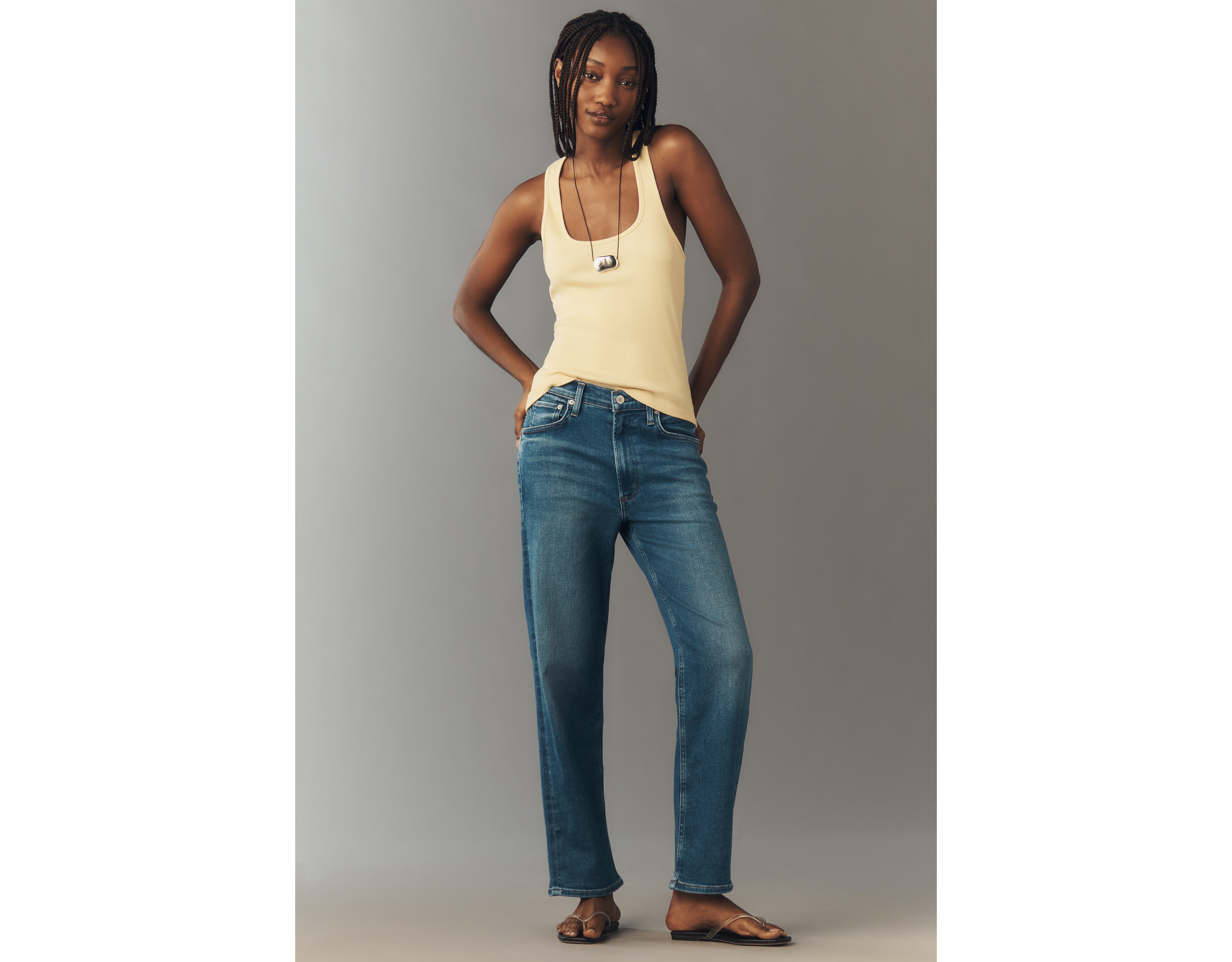 Citizens of Humanity Palma High-Rise Straight Jeans