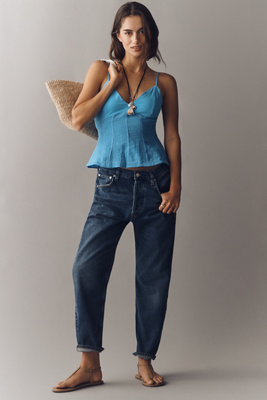 Citizens of Humanity Winslow High-Rise Relaxed Bowed Jeans