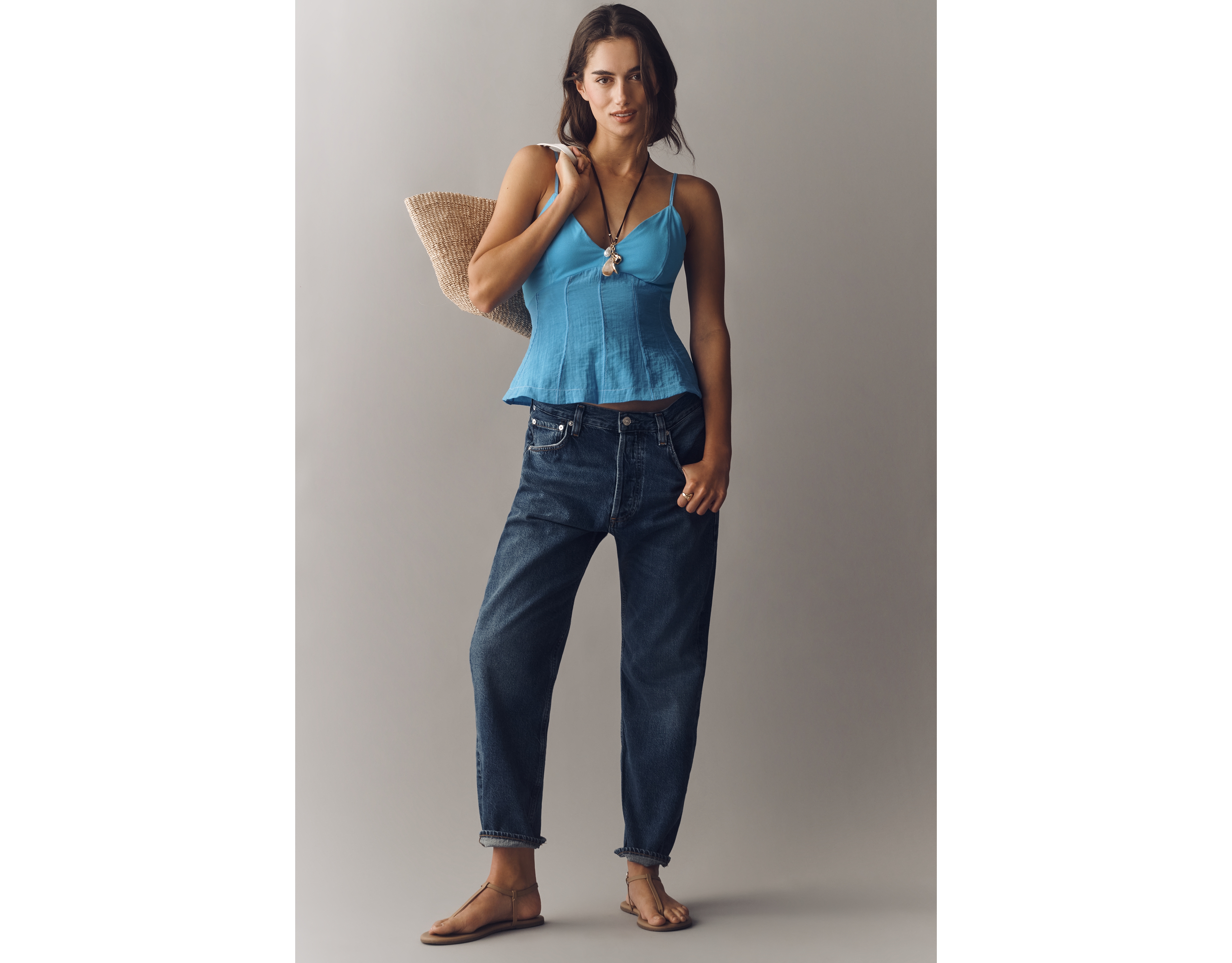 Citizens of Humanity Winslow High Rise Relaxed Bowed Jeans