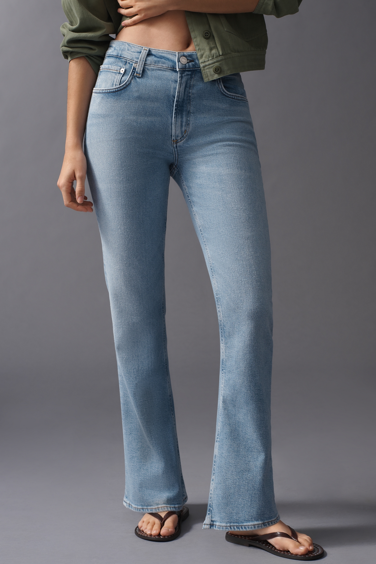 Citizens of Humanity Goldie Mid-Rise Kick-Flare Jeans