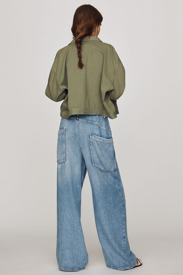 AGOLDE Shaw Tie-Waist High-Rise Jeans #1