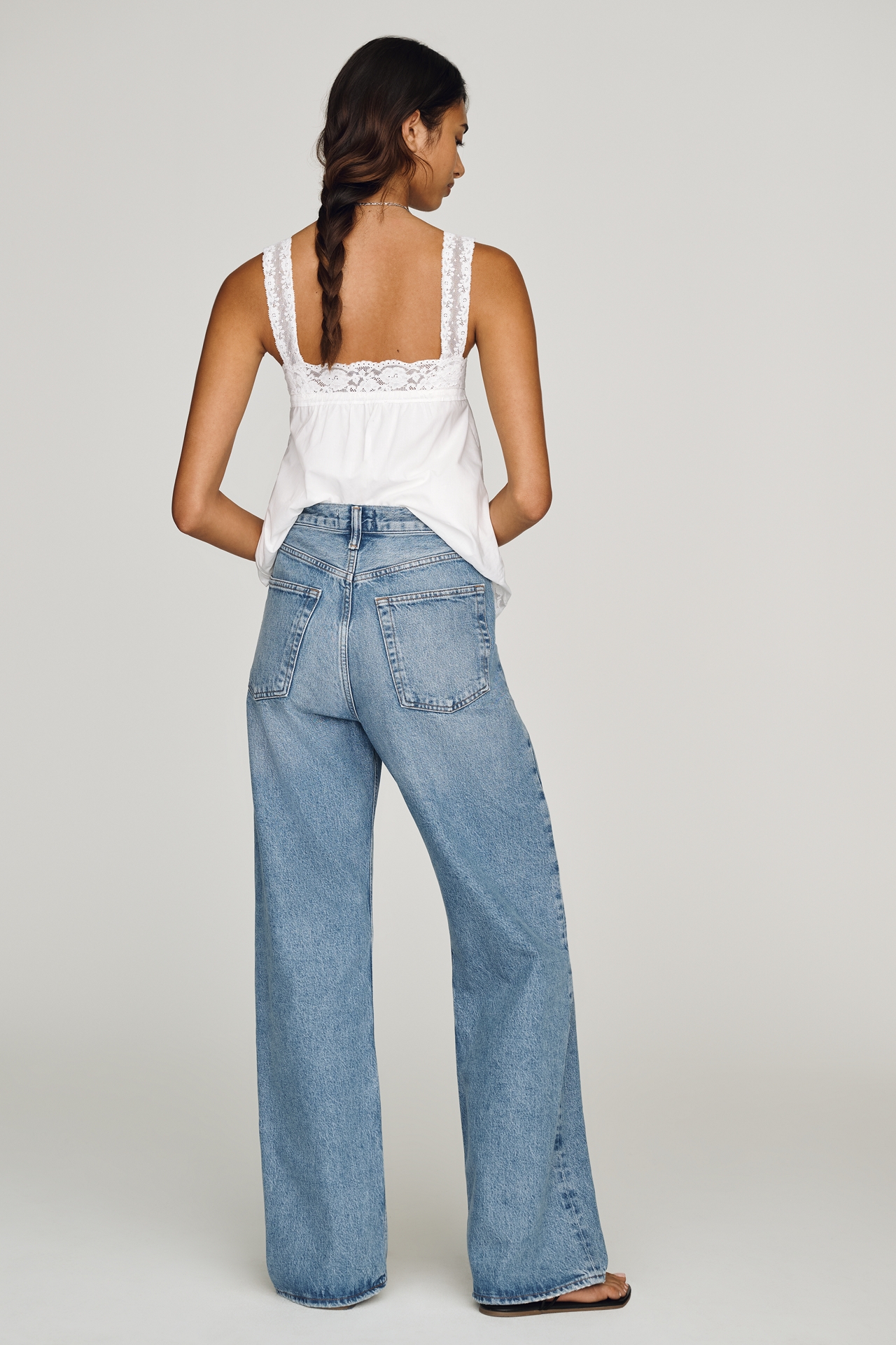 AGOLDE Vintage Loose High-Rise Wide-Leg Jeans
