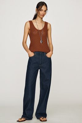 AGOLDE Arc High-Rise Tapered Jeans