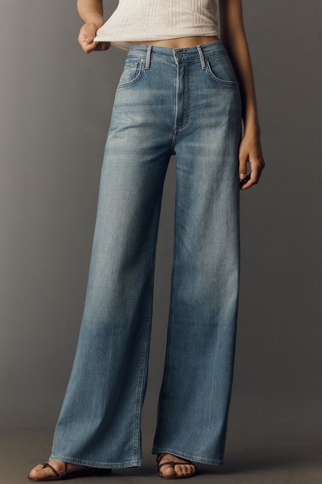 Citizens of Humanity Lyra Long High-Rise Wide-Leg Jeans #1