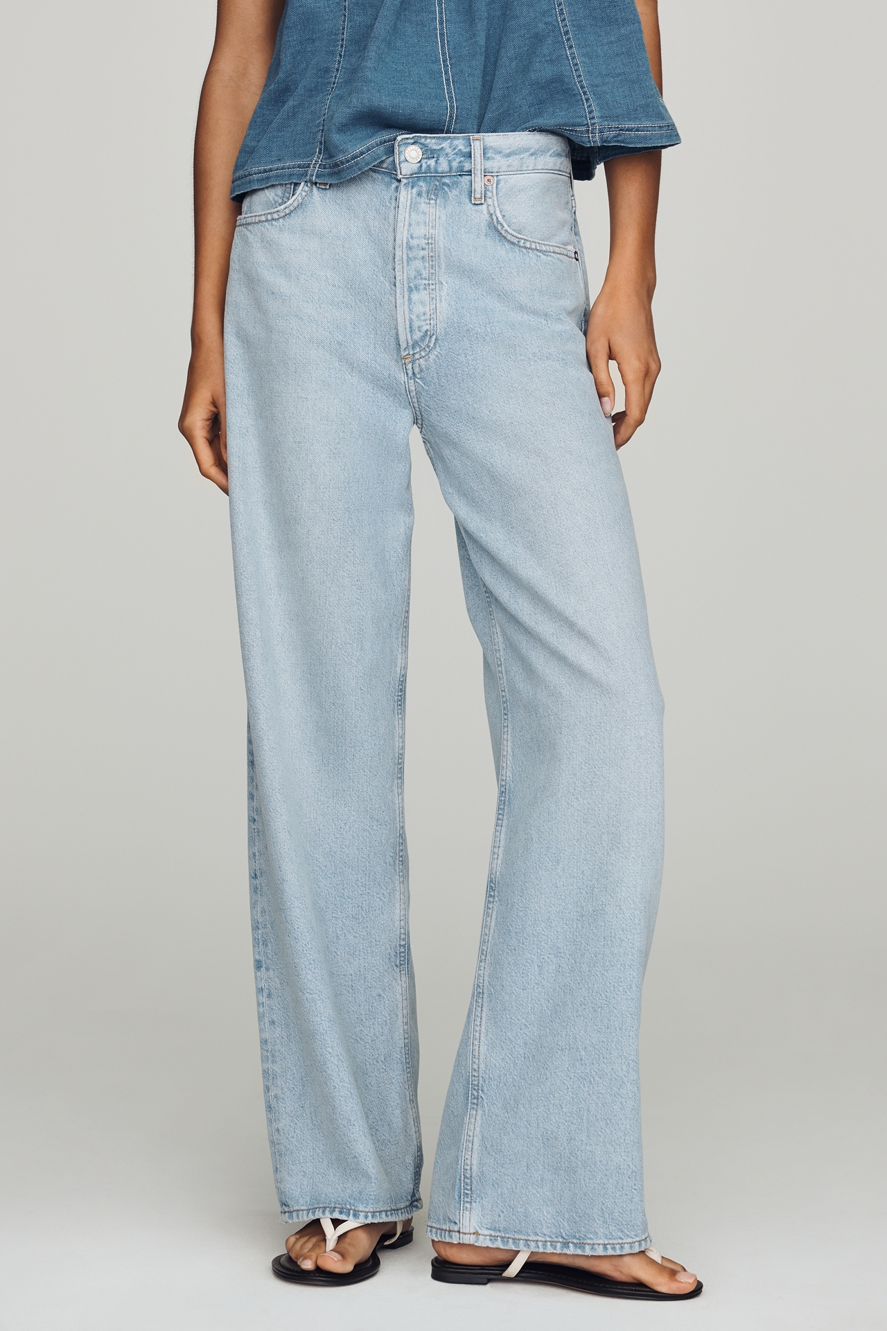 AGOLDE Ren Petite High-Rise Jeans
