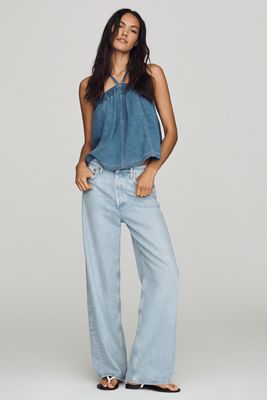 AGOLDE Ren Petite High-Rise Jeans