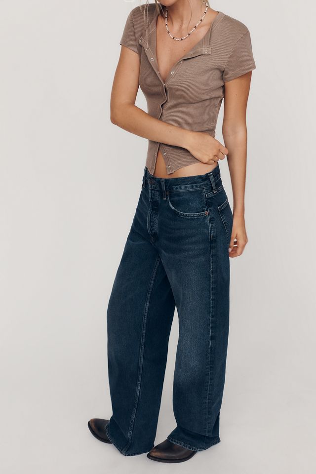 AGOLDE Arc High-Rise Tapered Jeans #1