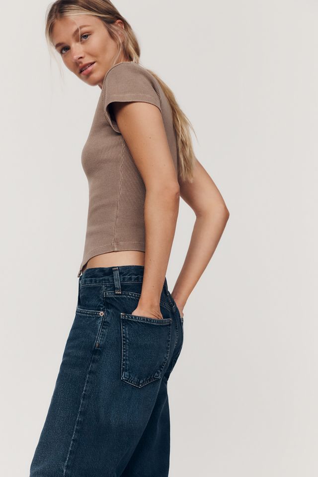 AGOLDE Arc High-Rise Tapered Jeans #2