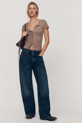 AGOLDE Arc High-Rise Tapered Jeans