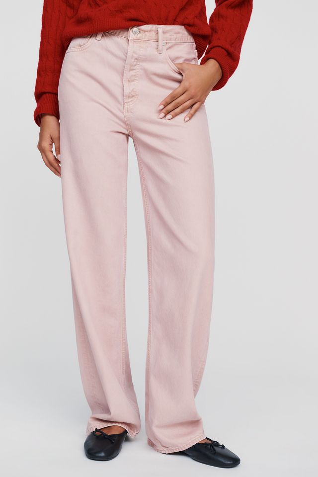 AGOLDE Ren High Rise Wide Leg Jeans #1