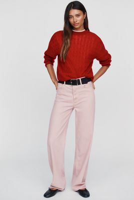 AGOLDE Ren High-Rise Wide-Leg Jeans