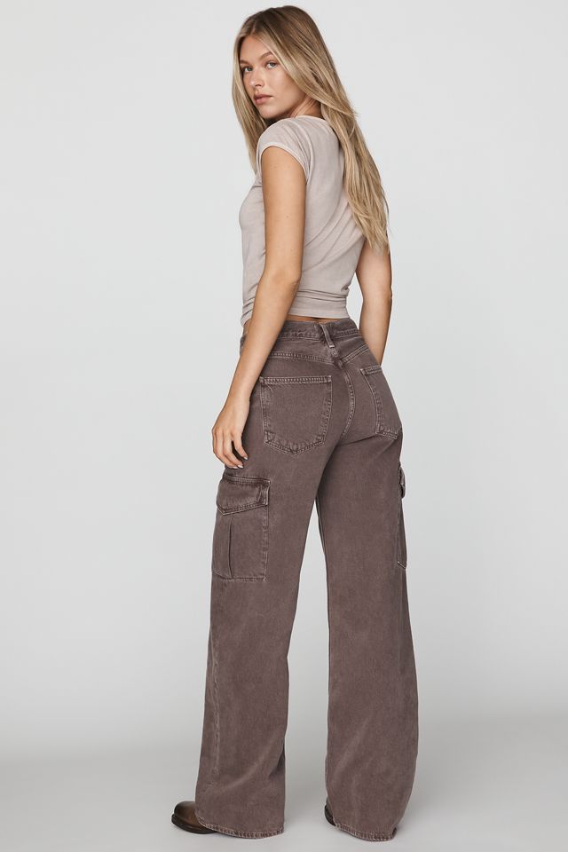 AGOLDE Minka Cargo High-Rise Wide-Leg Jeans #3