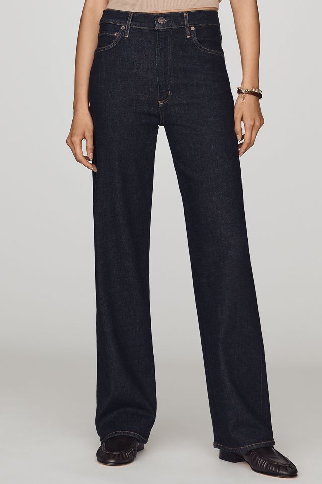 AGOLDE Harper Mid-Rise Relaxed Straight-Leg Jeans #1