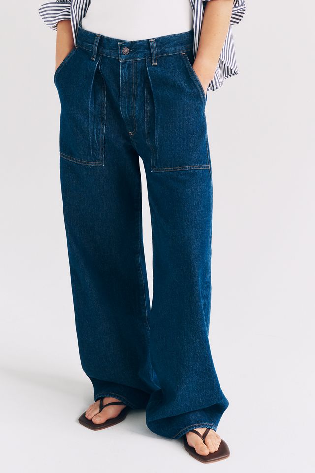 AGOLDE Low Curve Utility Mid-Rise Barrel-Leg Jeans #2